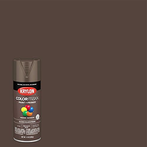 Krylon K05518007 Colormaxx Spray-Paints, Aerosol, Equestrian , 12 Ounce (Pack of 1)