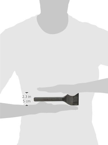 Mayhew Tools 30202 Mason Chisel, Shot Blast Finish, 2-1/4" by 7-1/2" No Handguard