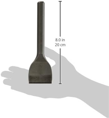 Mayhew Tools 35702 Mason Chisel, 2-1/4" x 7-3/4" Carded, Shot Blast Finish