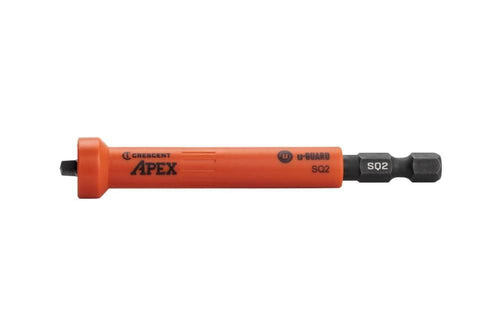 Crescent CAUMB3BSQ2 Apex Bit, Ug 3.5" Ring Mag, Sq2 (Pack of 2)