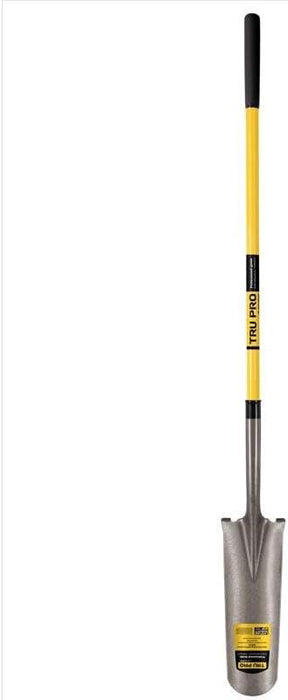 Truper 31286 Tru Pro 48-Inch 16-Inch Drain Spade, Fiberglass Handle, 10-Inch Grip