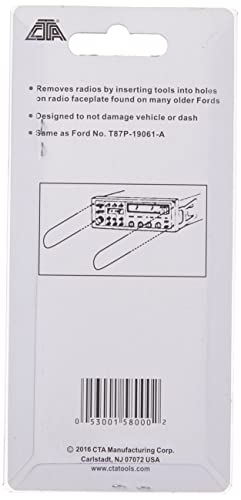 CTA Tools A580 Ford Radio Removal Tool