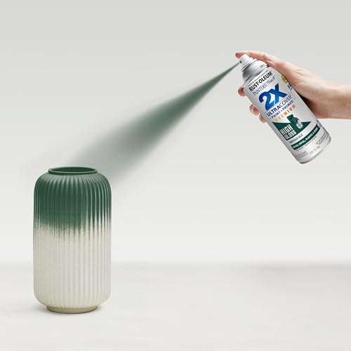 Rust-Oleum 366989 Painter's Touch 2X Ultra Cover Spray Paint, 12 oz, High Gloss Emerald Isle