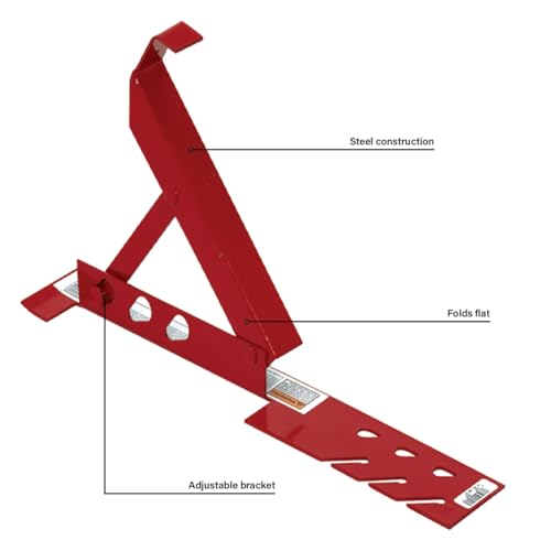 Guardian Fall Protection 2500 Adjustable Roofing Bracket, 10"