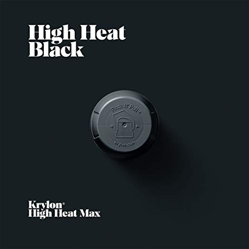 12 oz Krylon K01618777 High Heat Black Spray Paint