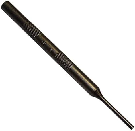 Mayhew Select 21702 3/32-Inch Knurled Pin Punch 3/32" x 0.88" Pin 4" OAL x 1/4" Body Shot-blast Finish
