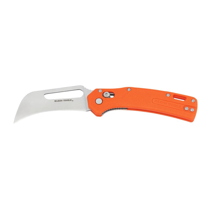 Klein Tools 44056 Pocket Knife, Cable Skinning, Hawkbill Blade