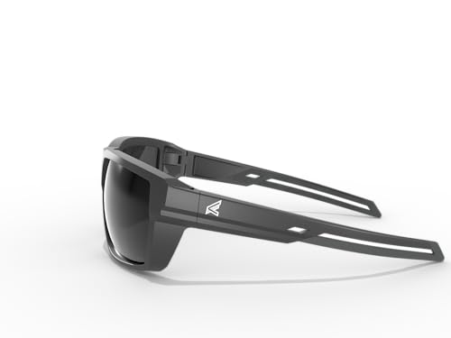 EDGE Lassen Z87 Safety Glasses for Men: Shatter Resistant, Lightweight, Nylon Lenses | Available in Polarized, Tinted, or Clear | Anti-Slip Flexible Frames