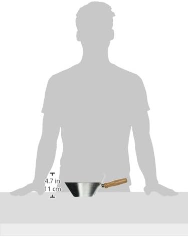 Kraft Tool PL804 Galvanized Steel Bucket Scoop with Wood Handle