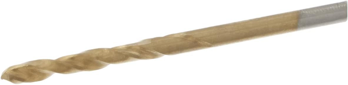 Dewalt DW1308 1/8-Inch Titanium Nitride Split Point Twist Drill Bit, Gold
