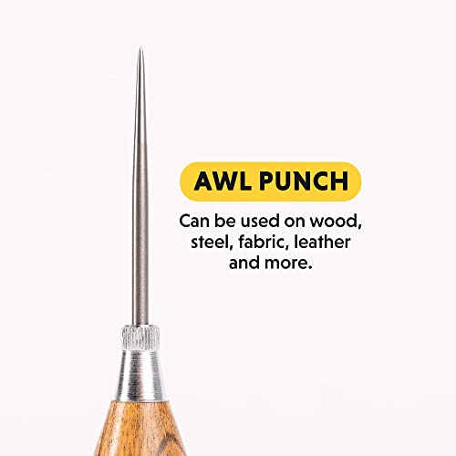 Sharp Scriber Scratch General Tools Scratch Awl Tool with Hardwood Handle - Scribe, Layout W ...