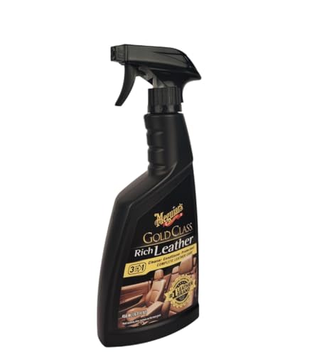 Meguiar's Gold Class Rich Leather Cleaner & Conditioner - 15.2 Oz Spray Bottle