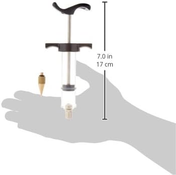 Big Horn 19408 High Pressure Glue Injector with 2 Brass Tips