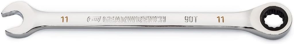 GEARWRENCH 11mm 4 Degree Swing Arch 12 Point Ratcheting Combination Wrench - 86911