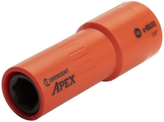 Crescent CAUGK2-32 Apex 3 Piece u-GUARD 3/8" Covered Socket Set