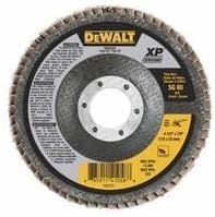 DEWALT DWA8282 80G T29 XP Ceramic Flap Disc, 4-1/2" x 7/8"