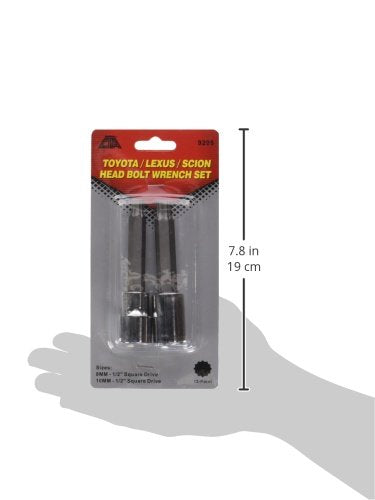 CTA Tools 9295 2 Pc. Toyota/Lexus Head Bolt Wrench Set