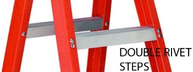 Louisville Ladder FM1503 Twin Front Stepladder, 3 Feet