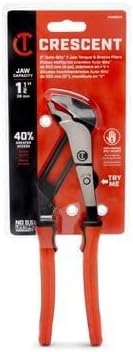 Crescent 8 Inch Z2 Auto-Bite Dual Material Tongue & Groove Pliers RTAB8CGR