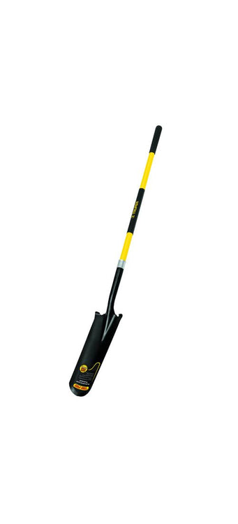 Truper 31286 Tru Pro 48-Inch 16-Inch Drain Spade, Fiberglass Handle, 10-Inch Grip
