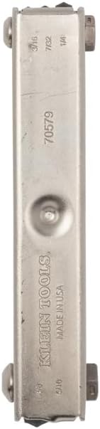 Klein Tools 70579 Folding Hex Key Set, 5-Key, SAE Sizes