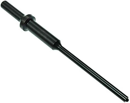 Mayhew Tools 31950HT Pneumatic Roll Pin Punch, 1/4" x 6" Hang Tag, Black Oxide Finish