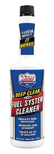 Lucas Oil 10512 Deep Clean Fuel System Cleaner - 16 Ounce