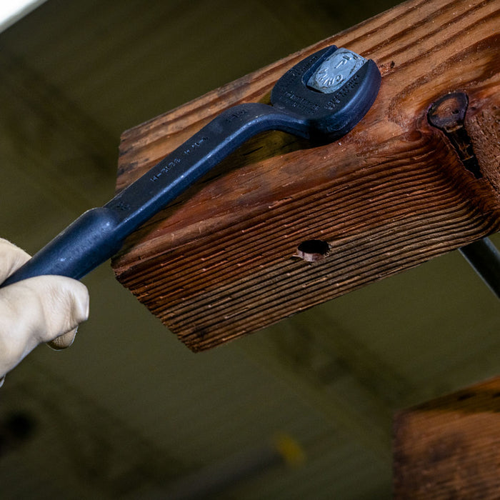 Klein Tools 3214 Spud Wrench, 1-5/8-Inch Nominal Opening, 1-Inch Bolt for U.S. Heavy Nut, Made in USA