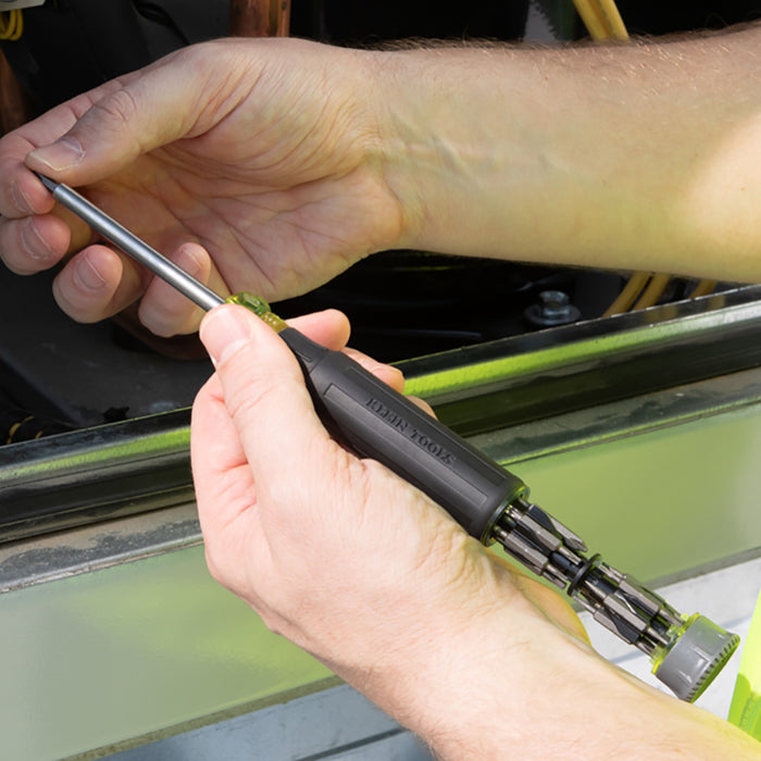 Klein Tools 32327 27-in-1 Multi-Bit Precision Screwdriver with Tamperproof Bits