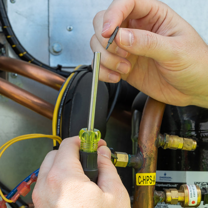 Klein Tools 32327 27-in-1 Multi-Bit Precision Screwdriver with Tamperproof Bits