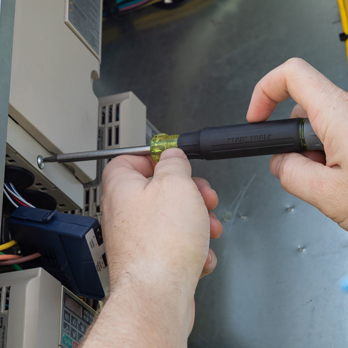 Klein Tools 32328 27-in-1 Multi-Bit Precision Screwdriver with Apple Bits