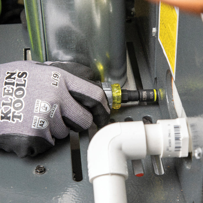 Klein Tools 32561HDRT KNECT 7-in-1 Ratcheting Impact-Rated Stubby Screwdriver/Nut Driver