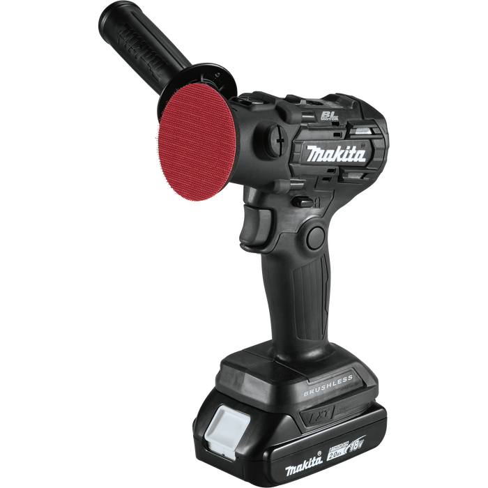 Makita XVP01R1B Lithium‑Ion Sub-Compact Brushless Cordless 3" Polisher / 2" Sander