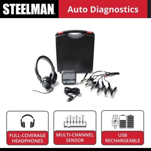 STEELMAN PRO 60491 ChassisEAR 2 Auto Diagnostic Noise Finder Wired