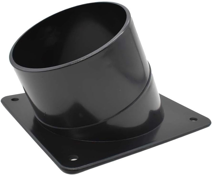 Big Horn 11428 4-Inch Dust Port with 4 Mounting Holes