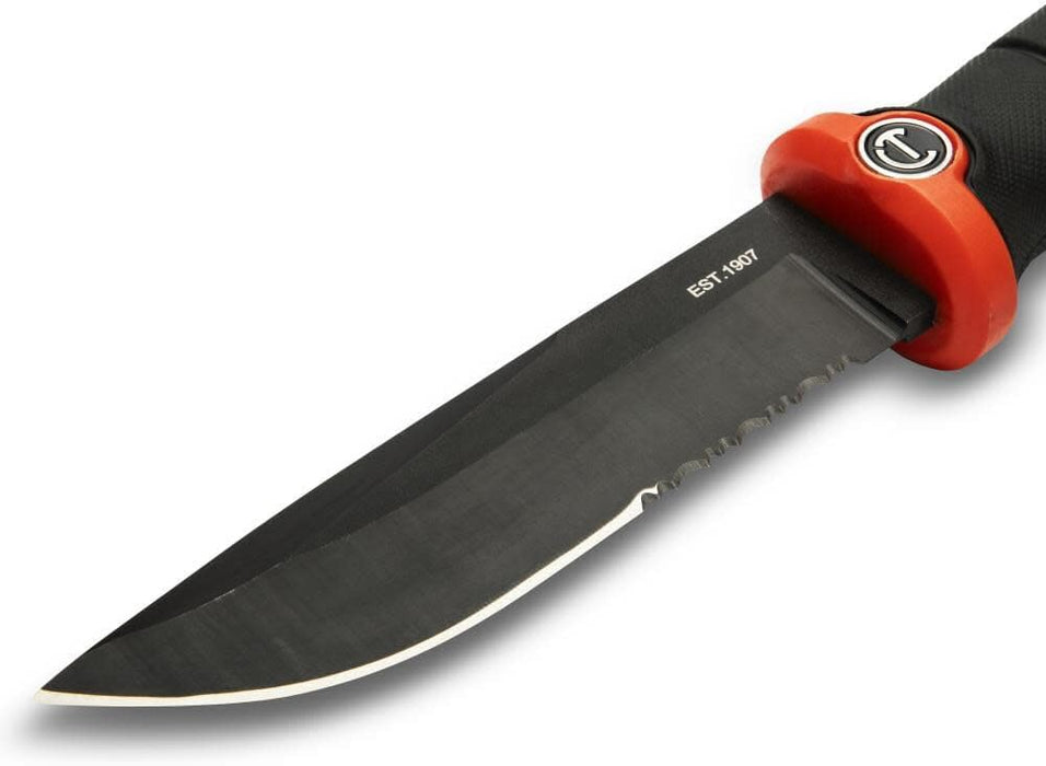 Crescent CPKFX 4-1/2" Fixed Blade Trade Knife with Sheath