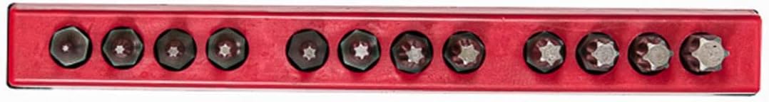 Mayhew Tools 18013 Assorted Torx Insert Bit Set, 12 Piece