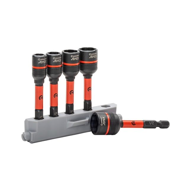 Crescent CAVBXR-5 Bolt Biter 5 -Pack Standard (SAE) Assorted Drive Impact Bolt Extractor Set