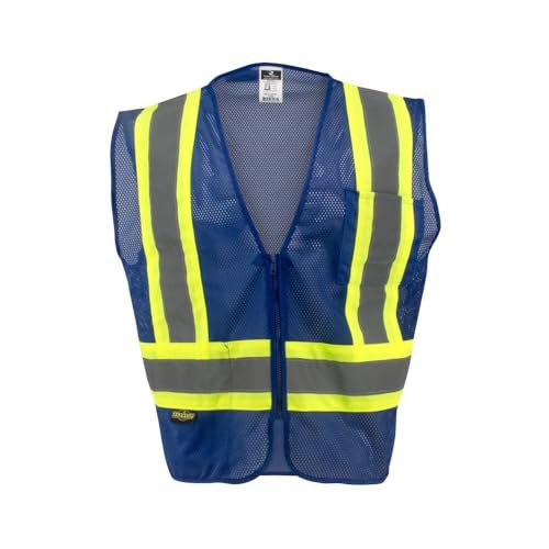 Radians SV22-1 Economy Type O Class 1 Safety Vest, Blue, X-Large