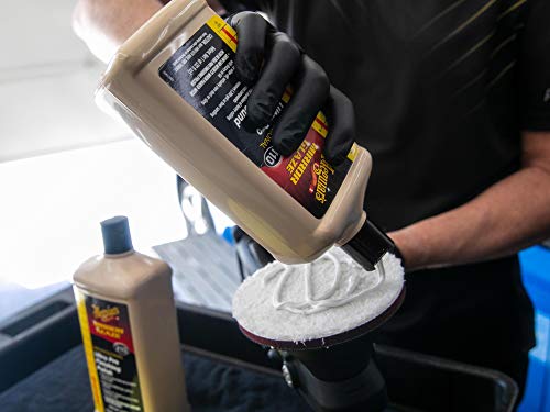 Meguiar's M11032 Mirror Glaze Ultra Pro Speed Compound - 32 Oz Bottle (Packaging May Vary)