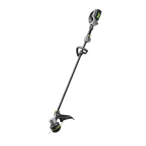 EGO Power+ 15 In. String Trimmer with Powerload and Carbon Fiber Straight Shaft with 5.0Ah Battery and Charger Included