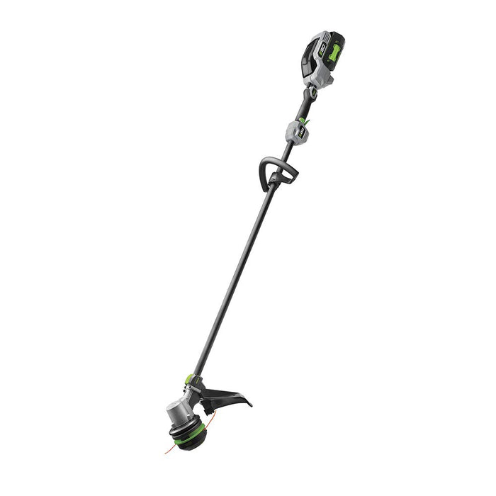 EGO Power+ 15 In. String Trimmer with Powerload and Carbon Fiber Straight Shaft with 5.0Ah Battery and Charger Included