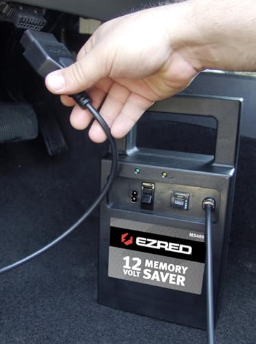 EZRED MS4000 Automotive Memory Saver With Built In Charger , Black