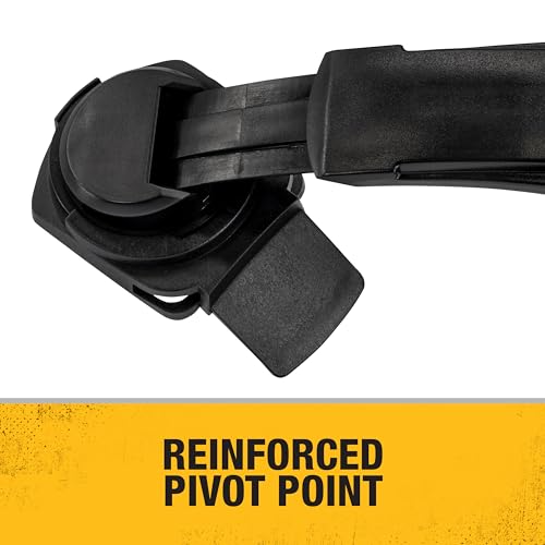 DeWALT Yellow with Black Earcups Dielectric Expandable Cap Mount Earmuff