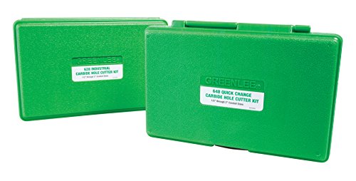 Greenlee 628 Carbide Cutter Set, 6 Piece Set