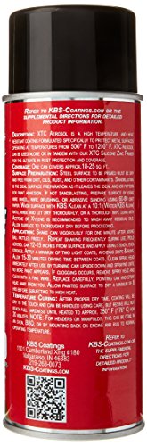KBS Coatings 65103 Aluminum Xtreme Temperature Coating - 12 fl. oz.