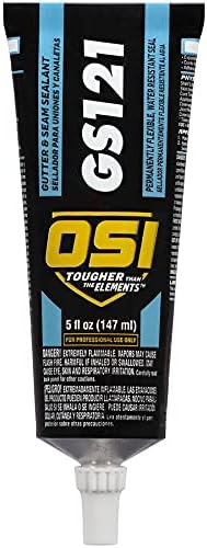 OSI GS121 Gutter and Seam Sealant White, 5 fl oz