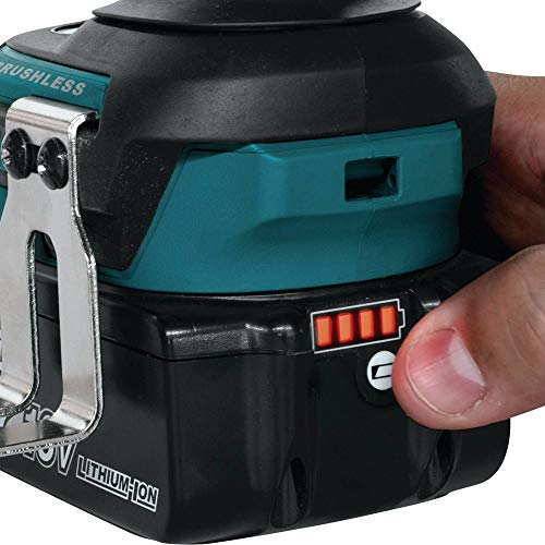 Makita XWT08Z 18V LXT� Lithium-Ion Brushless Cordless High-Torque 1/2" Sq. Drive Impact Wrench, Tool Only