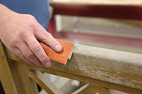 Gator 9" x 11" Bare Wood Sanding Sheets, 50 Grit, 25 Pack