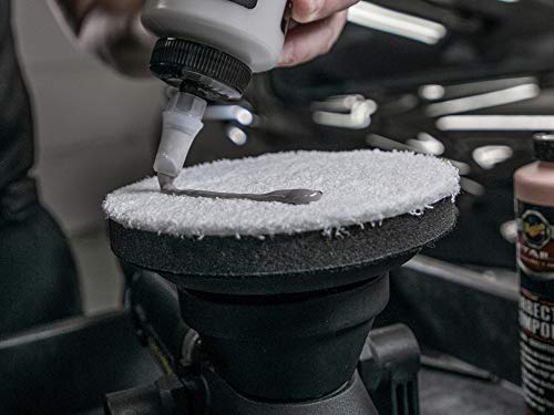 Meguiar's DA Microfiber Finishing Disc DMF5-5" Microfiber Finishing Disc for Waxing with a Variable Dual Action Polisher, Use with DA Microfiber Finishing Wax to Remove Defects and Add Wax, 2 Pack